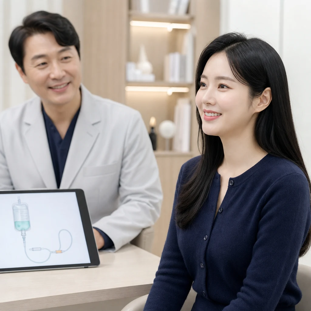 바른케어의원, 수액 치료 절차는?